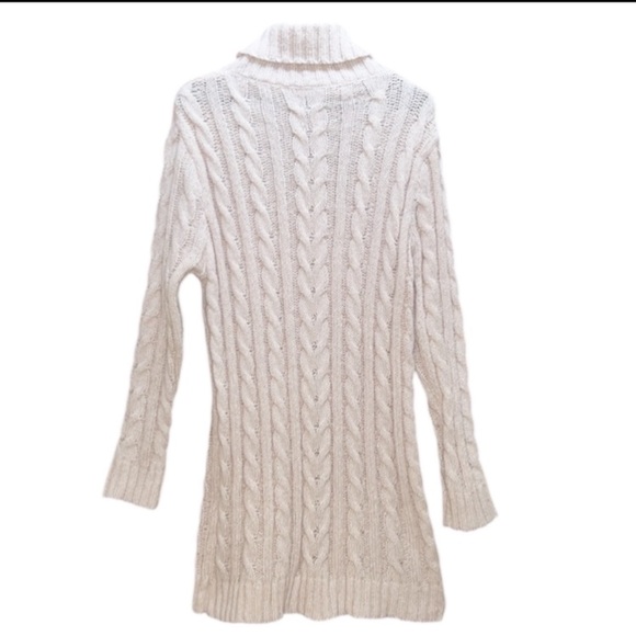 SHEIN Cable Knit Dress/Tunic Turtleneck Size XL - Picture 8 of 9